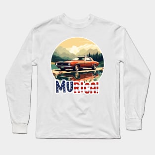 MURICA - Classic Cars ii Long Sleeve T-Shirt